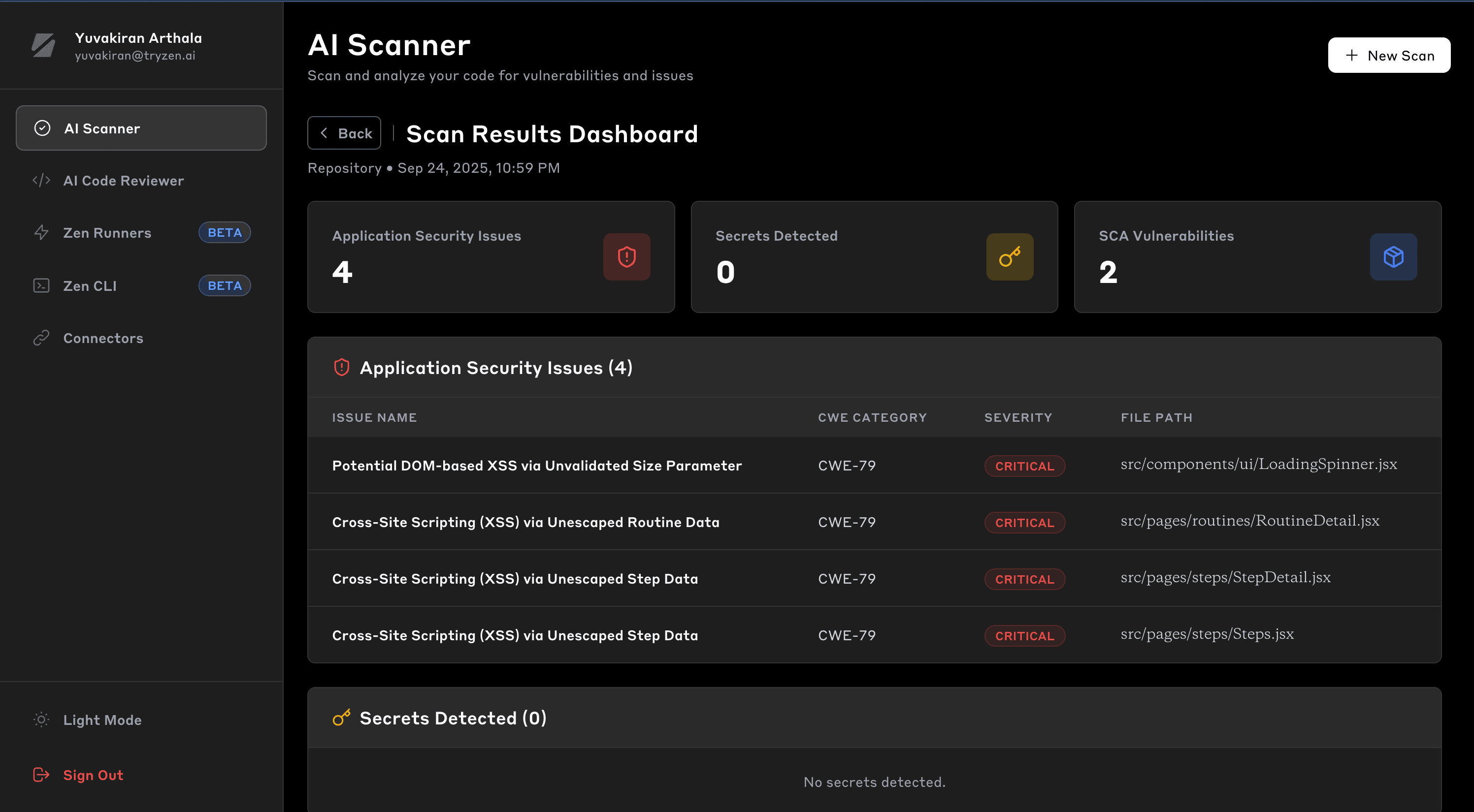 Gammacode CLI Interface